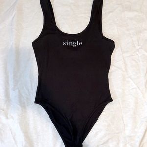 “Single” Bodysuit